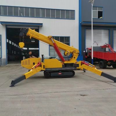 Big Promotion Mobile Spider Crane 5 Ton with Customized Crane Jib and CE Certification