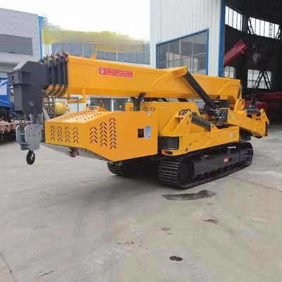 3-12ton Tracked Chassis Portable Lift Crane Remote Control Spider Crane CE Certified