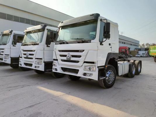 Mechanical Diesel Fuel White Sinotruk HOWO 6*4 Tractor Truck Manual Gearbox