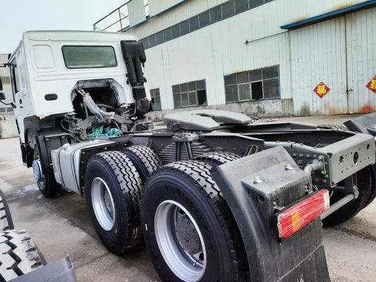 Mechanical Diesel Fuel White Sinotruk HOWO 6*4 Tractor Truck Manual Gearbox