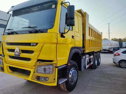 Construction Dump Trucks Front Lifting Style HOWO 6*4 Tipper Truck 8500x2500x3600mm
