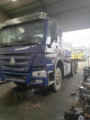 6-8L Engine Capacity Tractor Truck 375HP 6X4 Sino Tractor Head Truck
