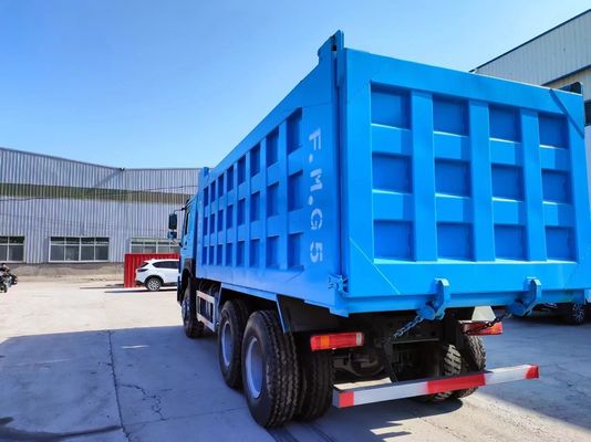 Construction Projects Sinotruk Blue Dump Truck 6*4 Tipper Truck with Radial Tires