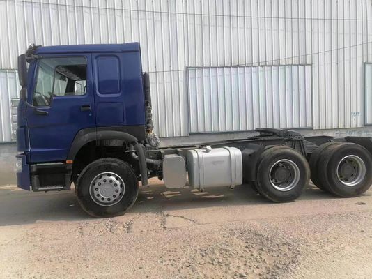Blue Sinotruk HOWO 6X4 10 Wheeler Used Tractor Truck with Powerful Towing Capacity