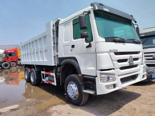 10tires 12.00r20 Sinotruck HOWO 6*4 Dump Truck Secondhand Truck Manual Transmission