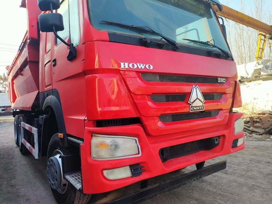 Manual Transmission HOWO 6*4 Right Driving U-Type Tipper Truck Construction Dump Trucks