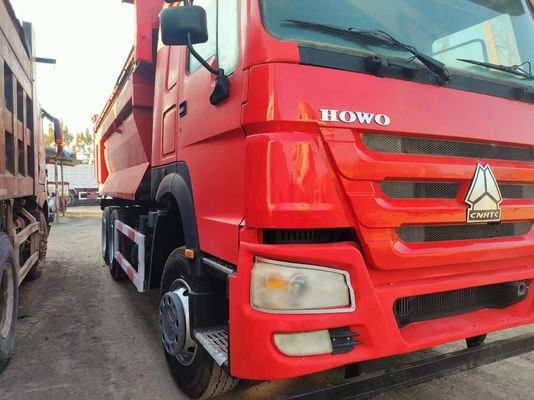Manual Transmission HOWO 6*4 Right Driving U-Type Tipper Truck Construction Dump Trucks