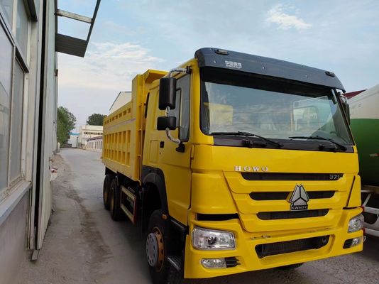 White HOWO 6*4 Dump Truck Tipper Truck Construction 40-50tons with Radial Tire Design