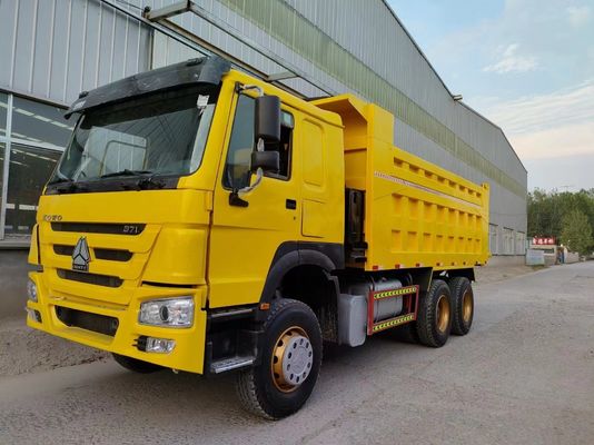 White HOWO 6*4 Dump Truck Tipper Truck Construction 40-50tons with Radial Tire Design