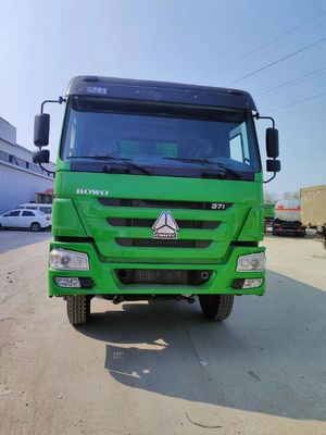 Sinotruk HOWO 8*4 Dump Truck 375HP Green Color 10500 x 2600m x 3400mm
