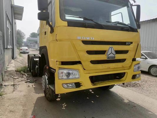 Sinotruk Tractor Truck 6*4 Yellow Color Used From 6-8L Engine Capacity