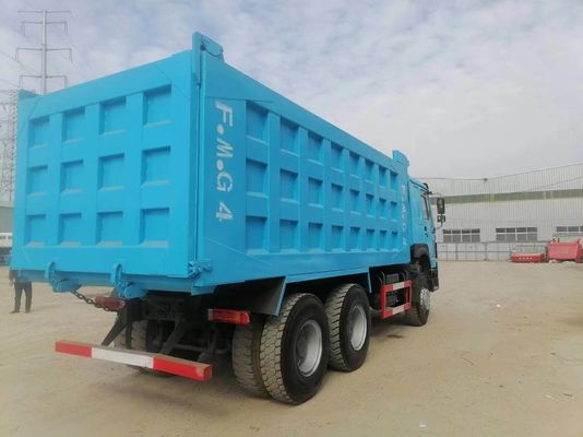 6*4 Drive Wheel Right Driving Sinotruck HOWO Front Lifting Style 375HP Dump Truck