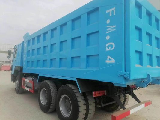 6*4 Drive Wheel Right Driving Sinotruck HOWO Front Lifting Style 375HP Dump Truck