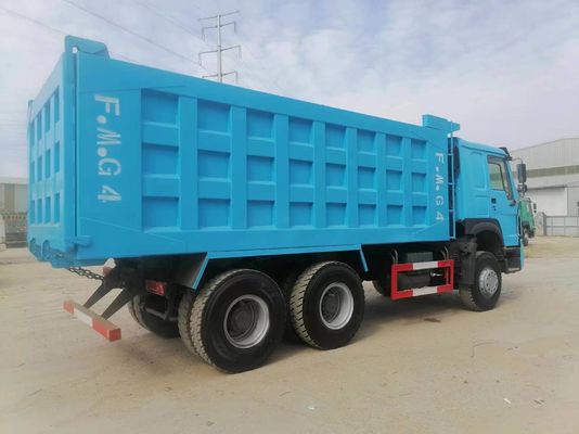6*4 Drive Wheel Right Driving Sinotruck HOWO Front Lifting Style 375HP Dump Truck