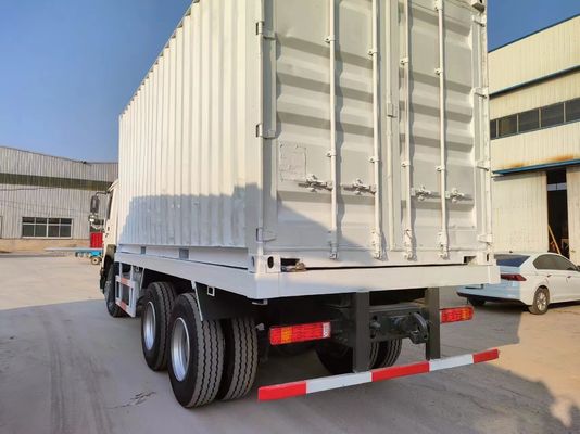 6*4 Radial Tire Design Sinotruck HOWO White Secondhand Truck 10tires for Drive Wheel