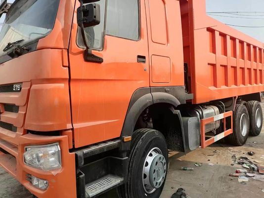 Used Sinotruck HOWO A7 6*4 10 Wheels Dump Truck 371-430HP with Mixed-Color Design