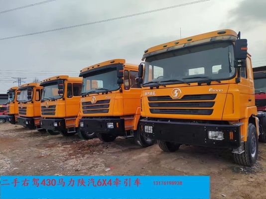 Shacman 6X4 Tractor Truck with Radial Tire Design and 50 Tons Load Used Truck Tractors