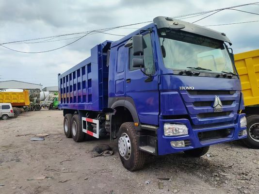 8×4 Drive Wheel Used Sinotruk Dump Truck HOWO 440HP 12tyres Heavy Load Capacity