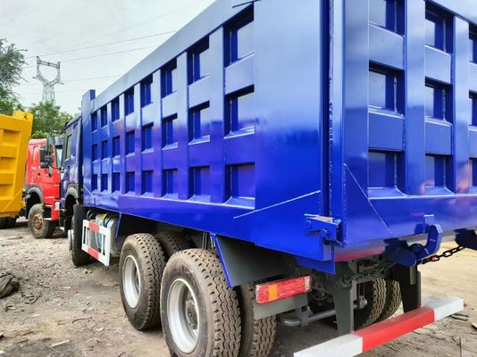 8×4 Drive Wheel Used Sinotruk Dump Truck HOWO 440HP 12tyres Heavy Load Capacity