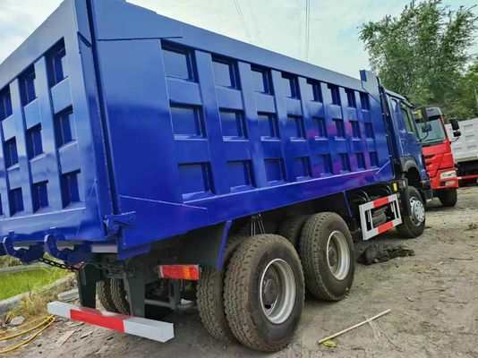 8×4 Drive Wheel Used Sinotruk Dump Truck HOWO 440HP 12tyres Heavy Load Capacity
