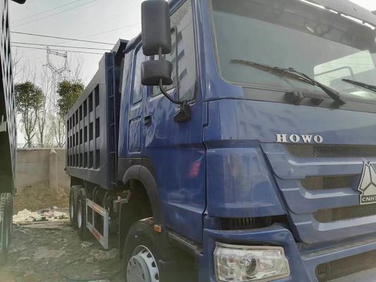 Blue Sinotruk HOWO 6*4 Tractor Truck Used 1 Year After-sales Assistance Included