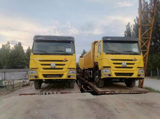 6X4 Drive Wheel HOWO Truck 371 Tipper Used Dump Trucks with 6-8L Engine Capacity