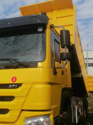 6X4 Drive Wheel HOWO Truck 371 Tipper Used Dump Trucks with 6-8L Engine Capacity