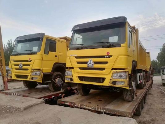 6X4 Drive Wheel HOWO Truck 371 Tipper Used Dump Trucks with 6-8L Engine Capacity