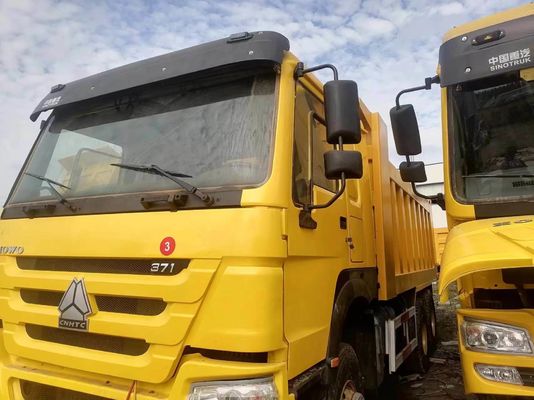 6X4 Drive Wheel HOWO Truck 371 Tipper Used Dump Trucks with 6-8L Engine Capacity