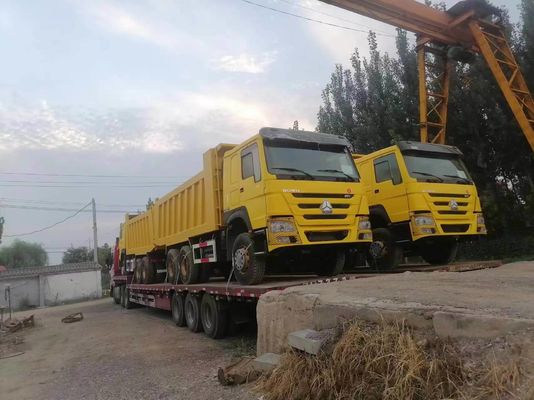 6X4 Drive Wheel HOWO Truck 371 Tipper Used Dump Trucks with 6-8L Engine Capacity