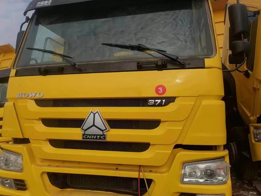 20-100 Ton 6X4 371HP Sinotruck HOWO Used Dump Trucks with ISO Tire Certification