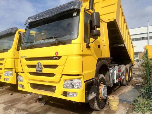 20-100 Ton 6X4 371HP Sinotruck HOWO Used Dump Trucks with ISO Tire Certification