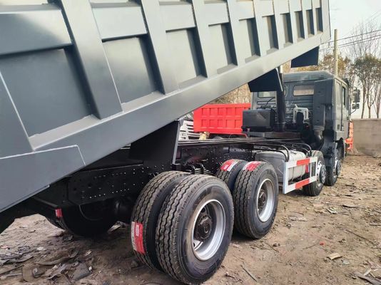 375HP 12 Wheel 40t Shacman 8X4 Used Dump Truck Super Drive Horsepower 351-450hp