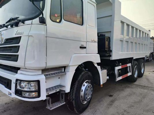 6×4 Drive Wheel Shacman White F3000 Dump Truck Tipper Truck 8500x2500x3400mm