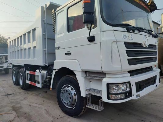 6×4 Drive Wheel Shacman White F3000 Dump Truck Tipper Truck 8500x2500x3400mm