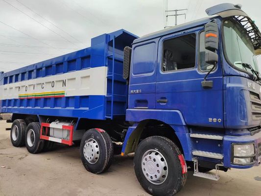 8×4 Drive Wheel Shacman F3000 Manual Transmission Diesel Engine Tipping Dump Truck