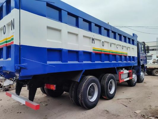 8×4 Drive Wheel Shacman F3000 Manual Transmission Diesel Engine Tipping Dump Truck