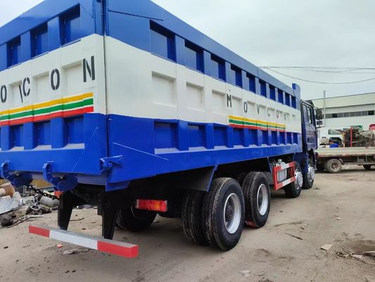 8×4 Drive Wheel Shacman F3000 Manual Transmission Diesel Engine Tipping Dump Truck